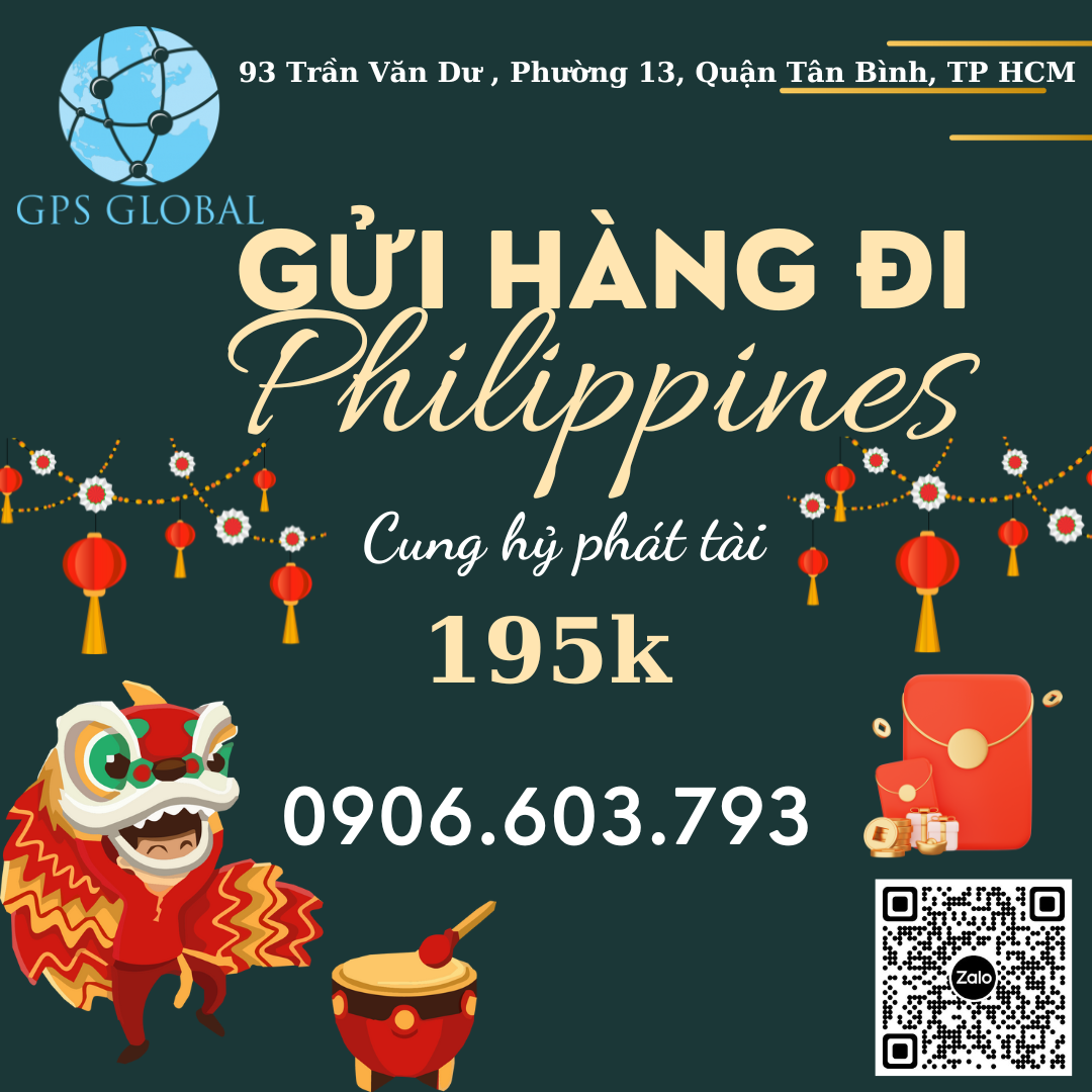 Gửi hàng đi Phil tung tăng đón tết